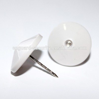 2017 RF Security Eas pin,dome plastic rf tag pin for hard tags